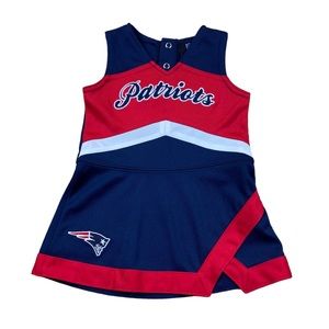 NFL Team Apparel New England Patriots Cheerleader Outfit Size 12 Months